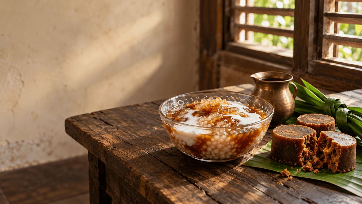 Resepi sagu gula melaka untuk dapur rumah